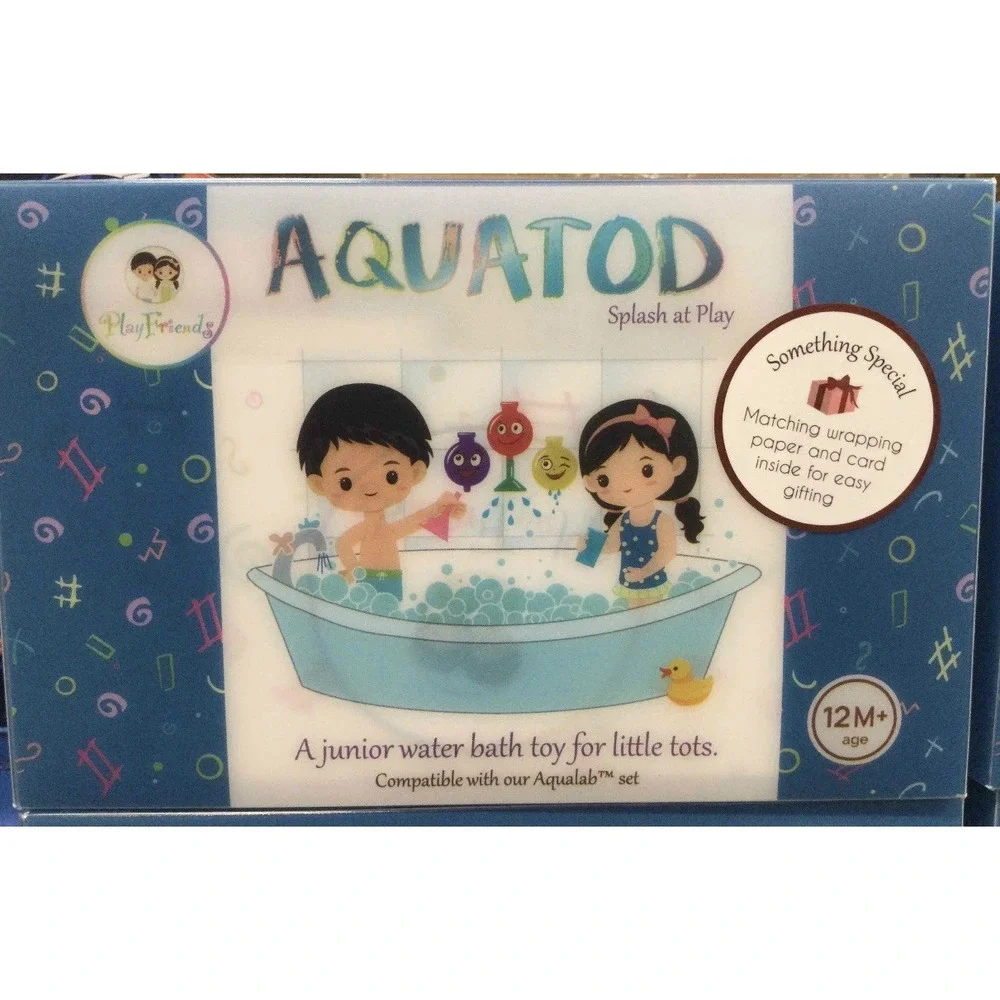 Bath Toy for Toddlers Silicone Wall Suctioning W/ Three Unique Sprinkle Patterns